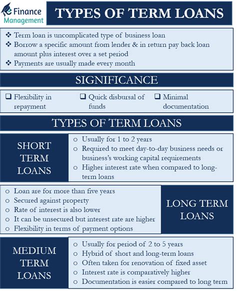 Long Term Loans And Short Term Loans